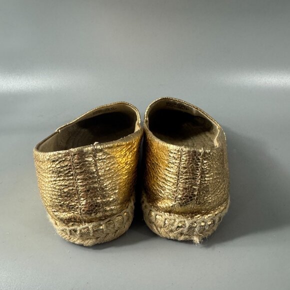 Tory Burch Colorblock Logo Leather Espadrille Flat, Size 8 1/2 - Picture 7 of 14